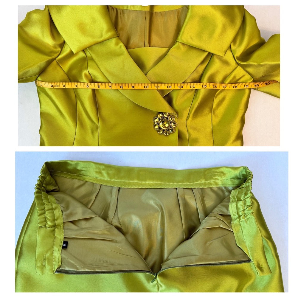 Lily & Taylor New York GORGEOUS LUXURY Women’s Suit 2 pcs Size 6 . Couture - Picture 11 of 17